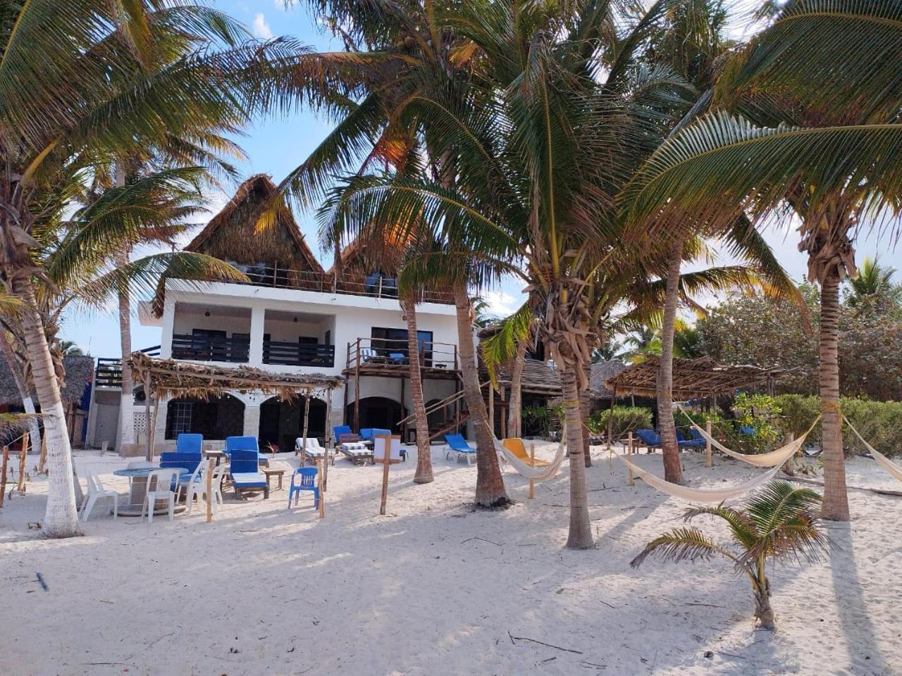 Casa Mate Beachfront Houses El Cuyo Luaran gambar