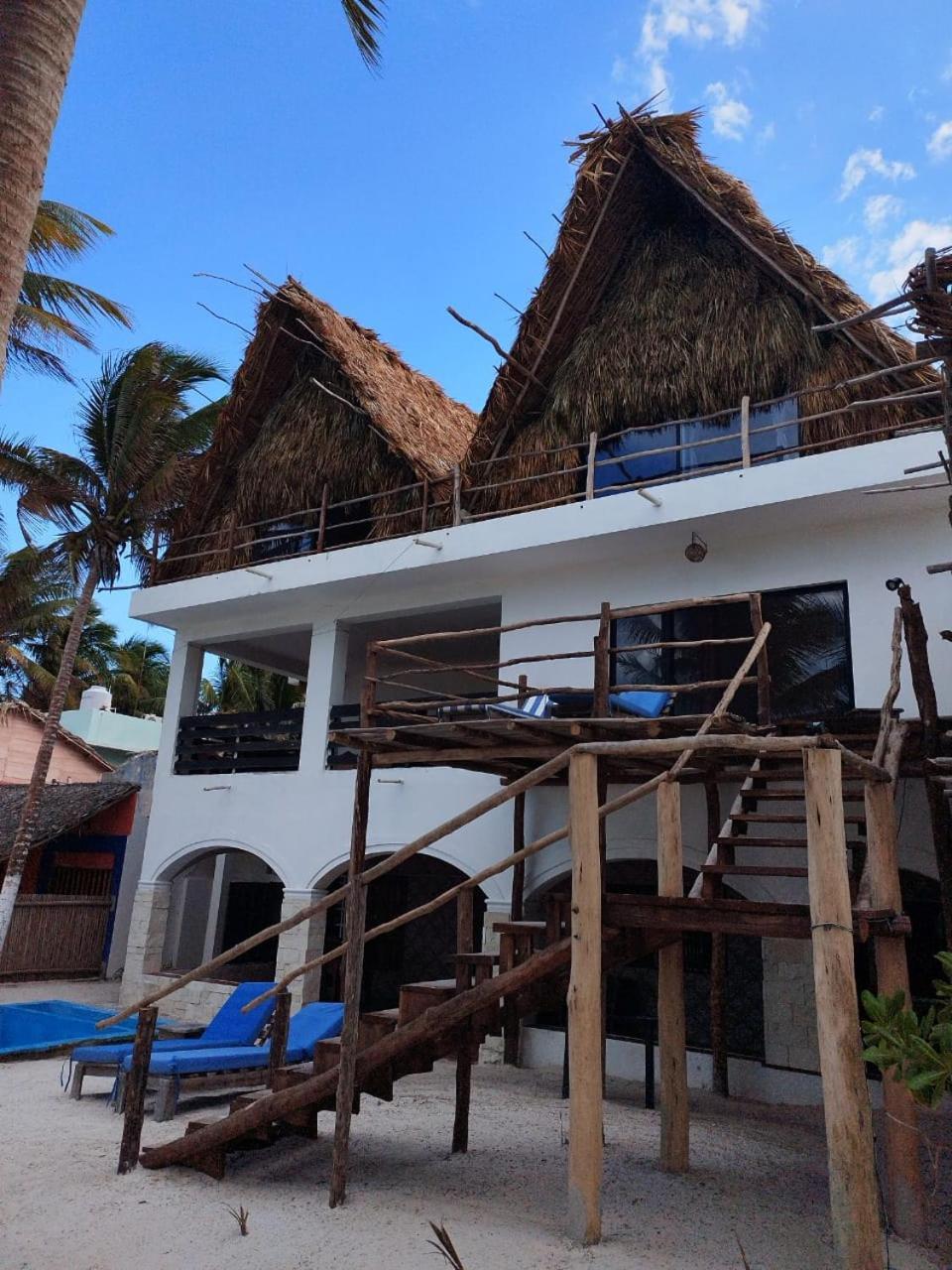 Casa Mate Beachfront Houses El Cuyo Luaran gambar